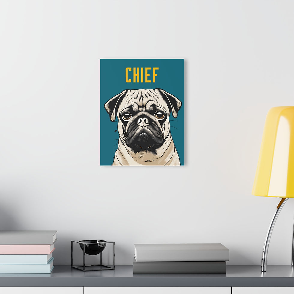 Thumbnail: Acrylic Pet Portrait