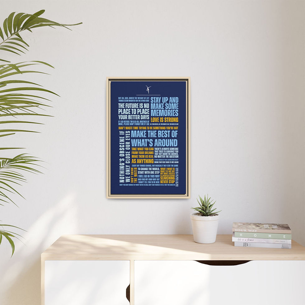 Thumbnail: DM Framed Canvas D (Blue)