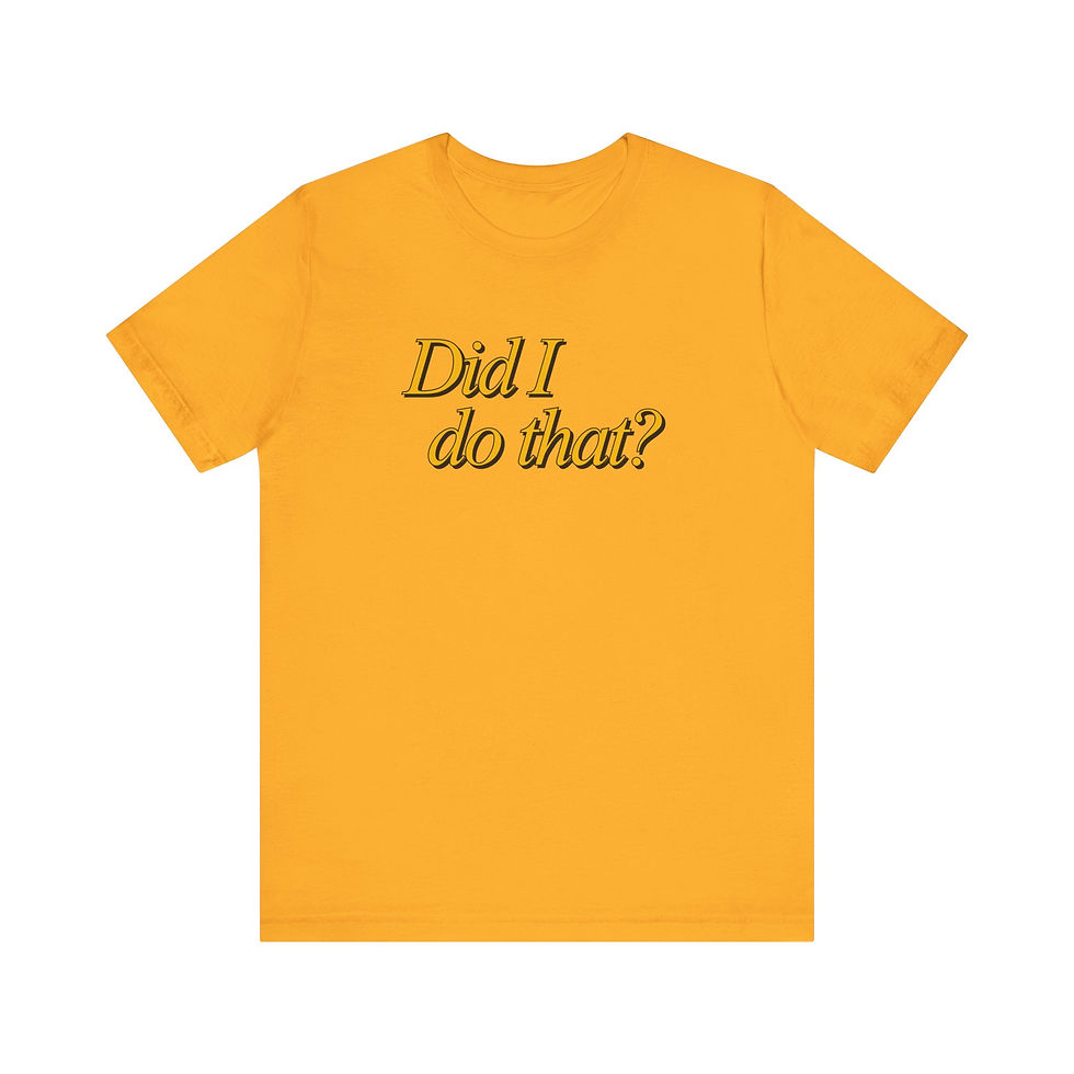 Thumbnail: Punny Shirt | 90s Sitcoms | Did I Do That?