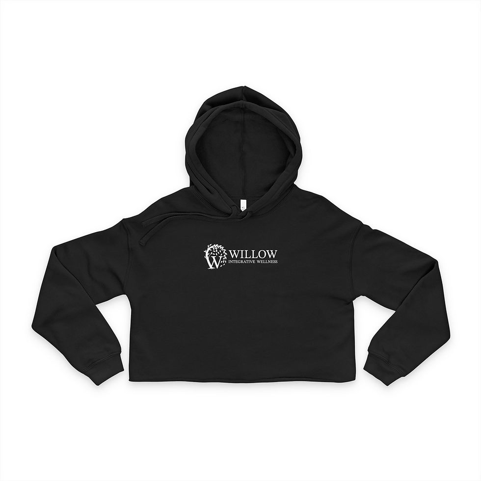 Thumbnail: WIW Women's Bella+Canvas Cropped Hoodie