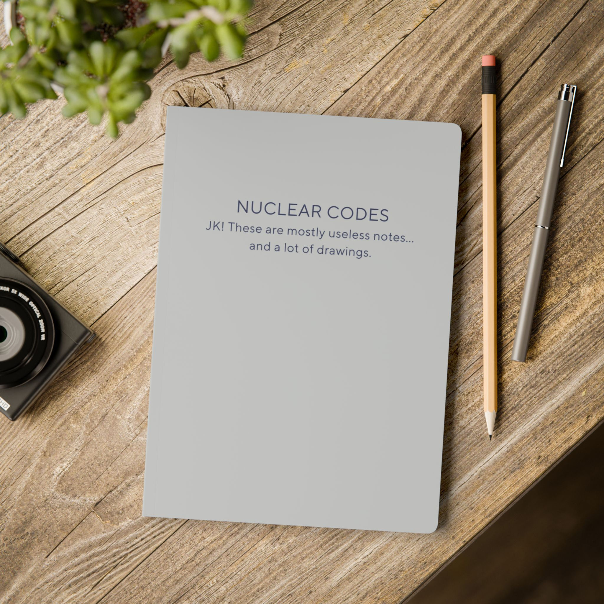 Nuclear Codes | 200 Page Notebook