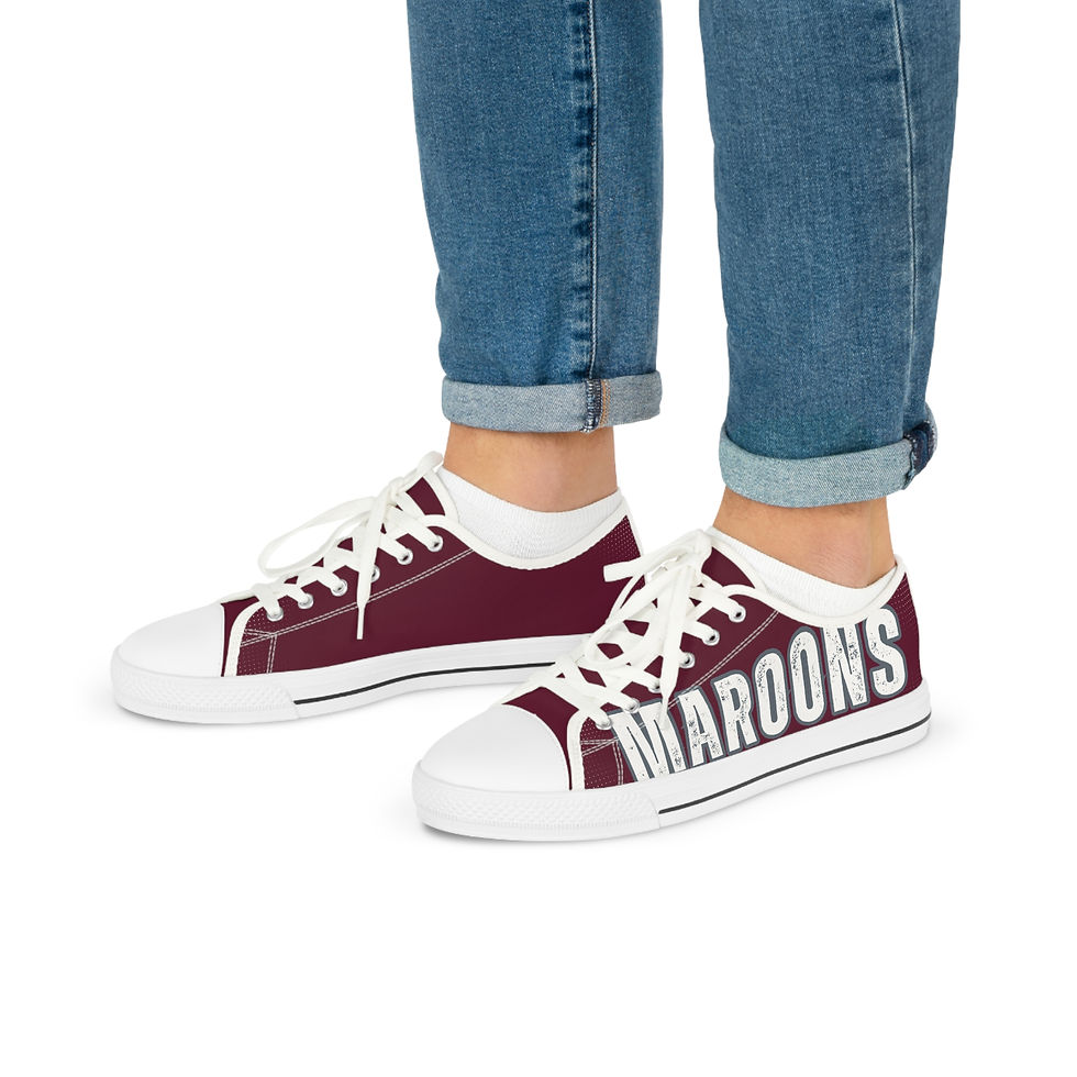 Thumbnail: Ridgewood Maroons Custom Men's Sneakers