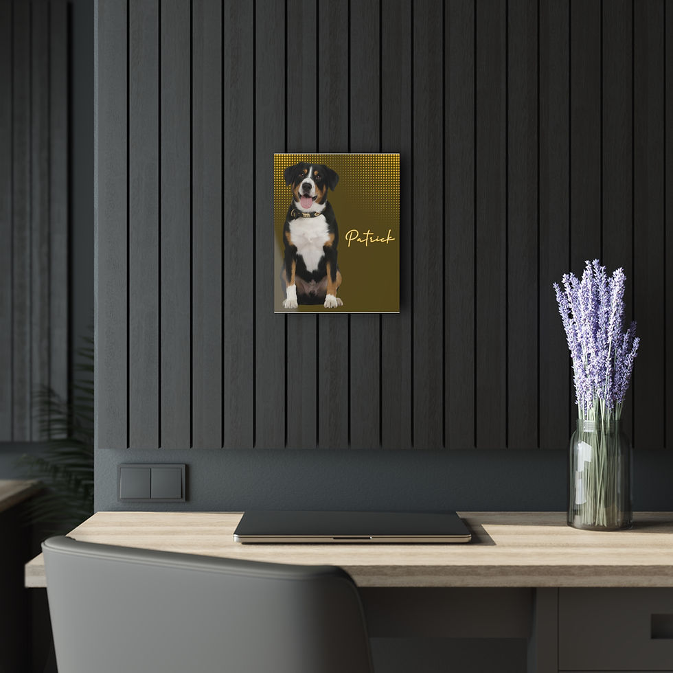 Thumbnail: Acrylic Pet Portrait