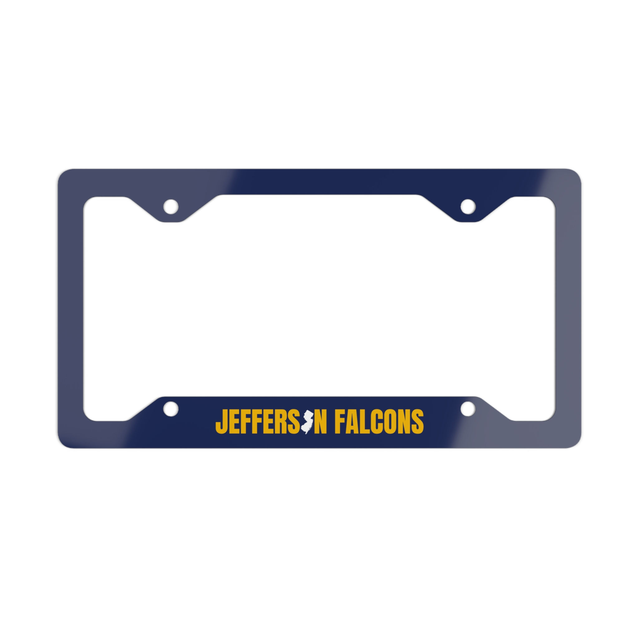 JT Falcons Metal License Plate Frame