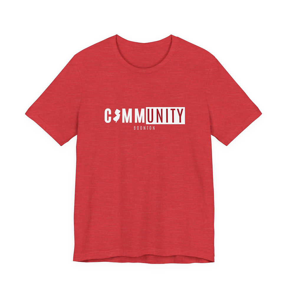 Thumbnail: Boonton Community Unisex T-Shirt