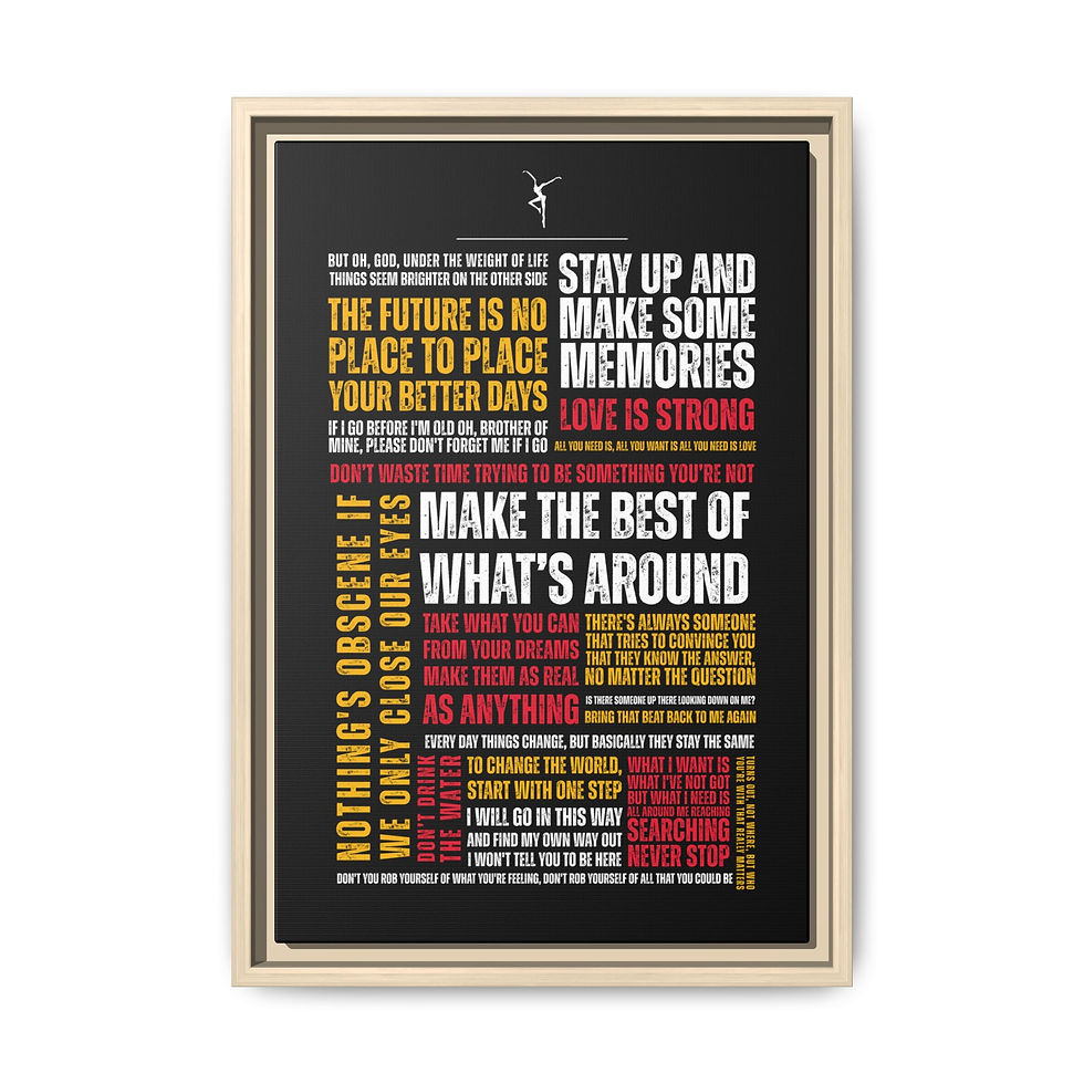 Thumbnail: DM Framed Canvas D