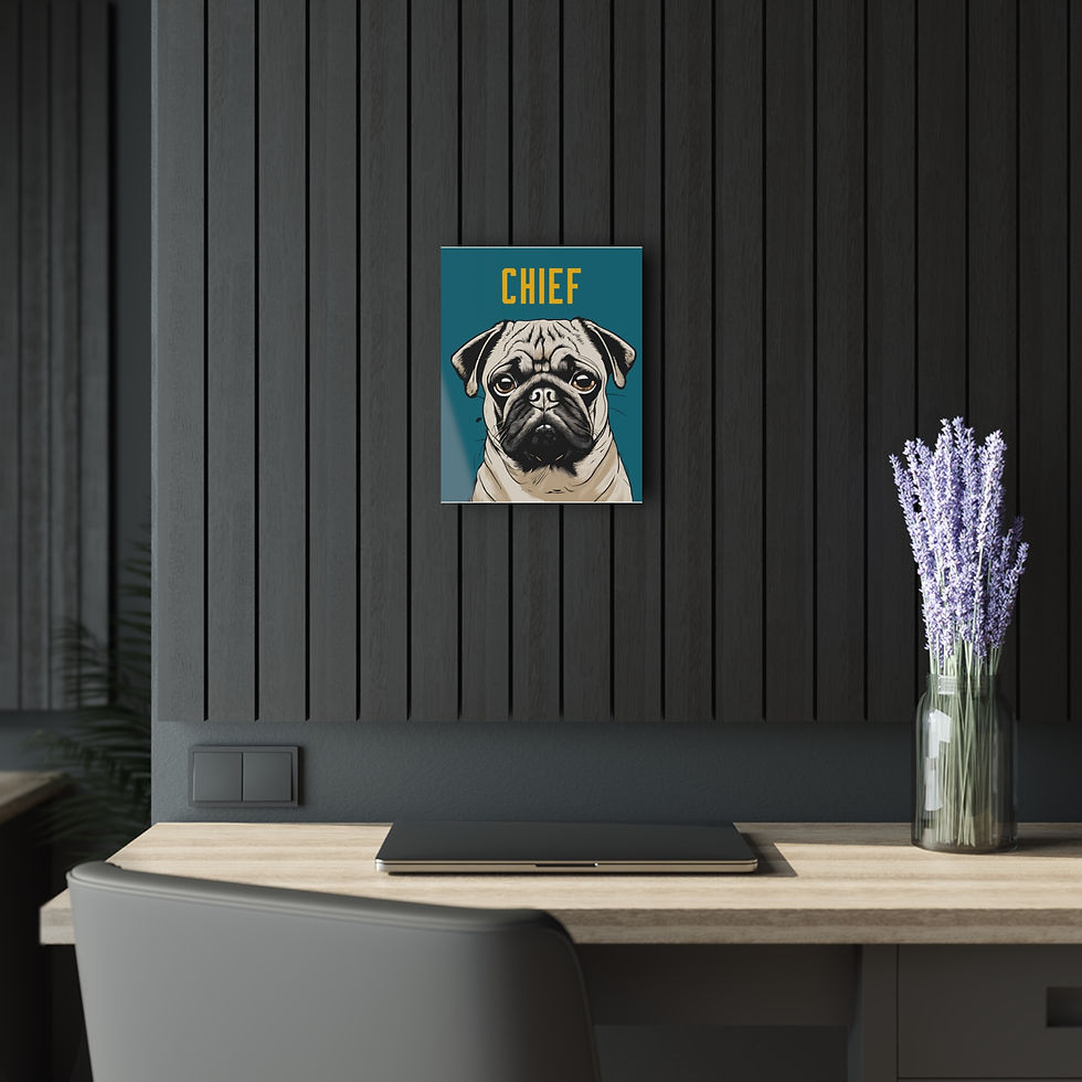 Thumbnail: Acrylic Pet Portrait