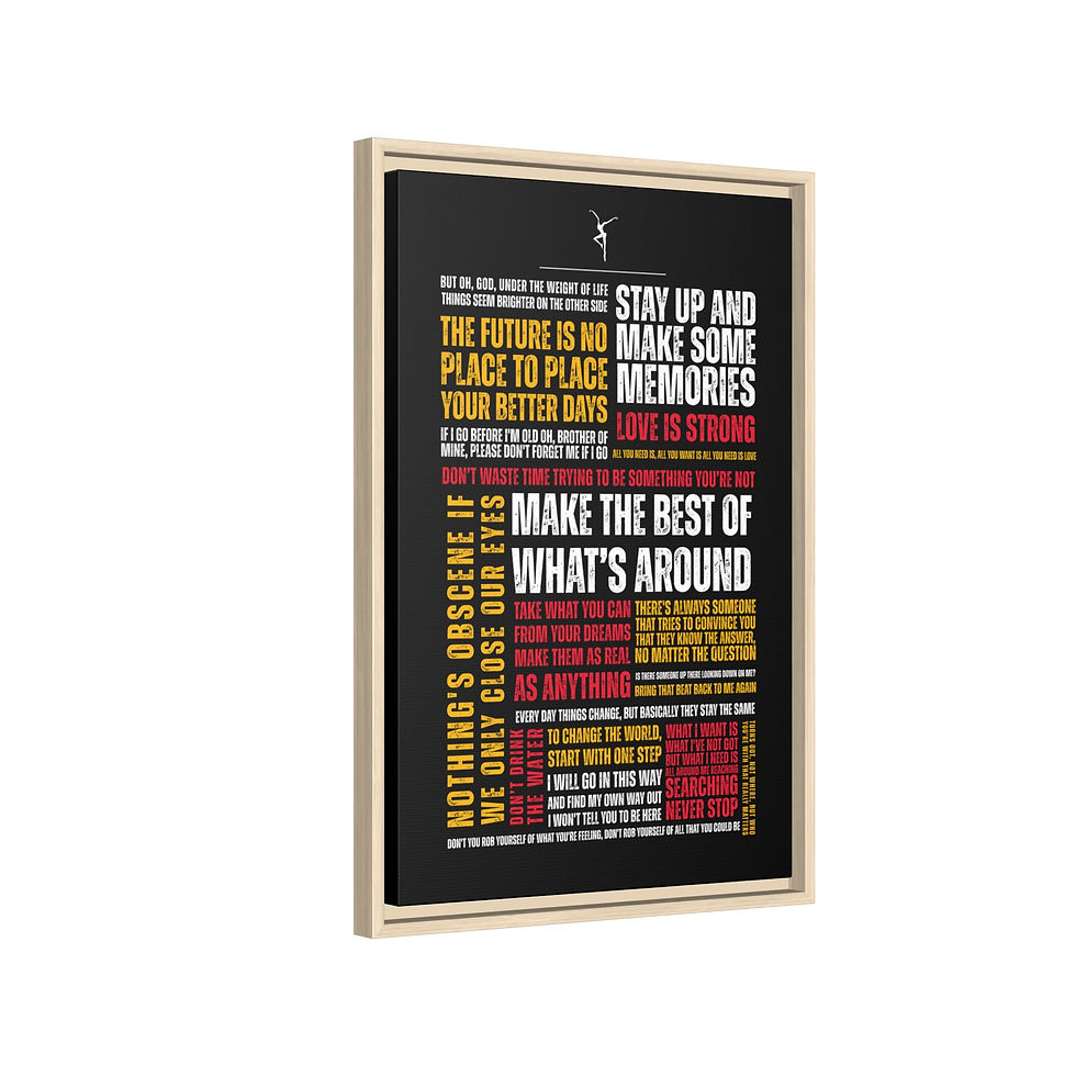 Thumbnail: DM Framed Canvas D