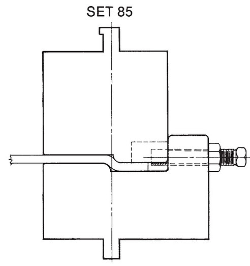Offset Set 85. Riteway Brake Dies. Press Brake Dies