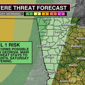 Wednesday 3/12 Severe Weather Update