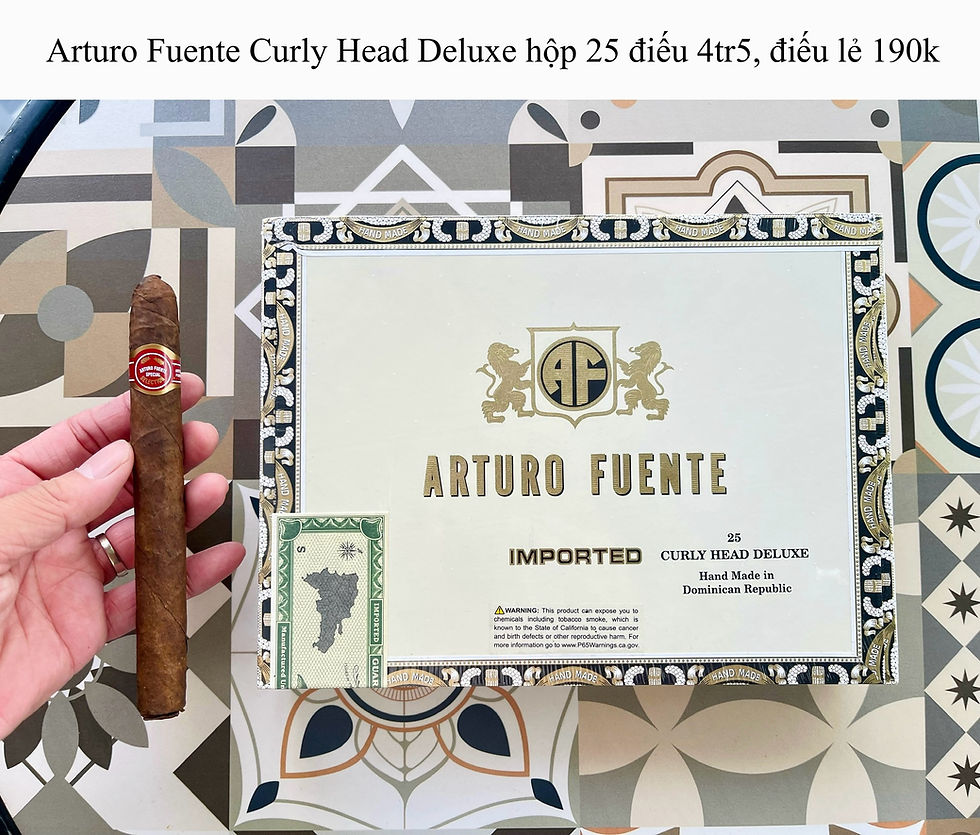 Thumbnail: Các dòng Cigar mới về