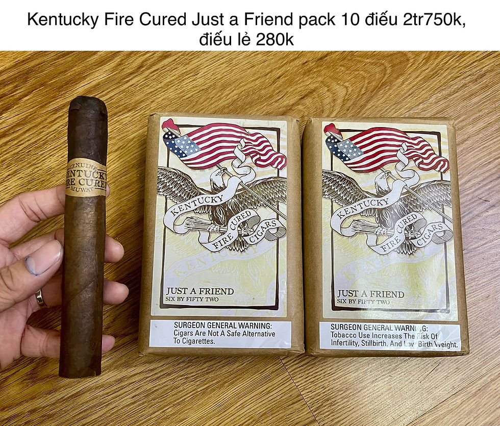 Thumbnail: Các dòng Cigar mới về
