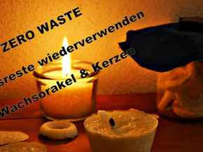 Reusing: Wachsreste von Kerzen wiederverwenden