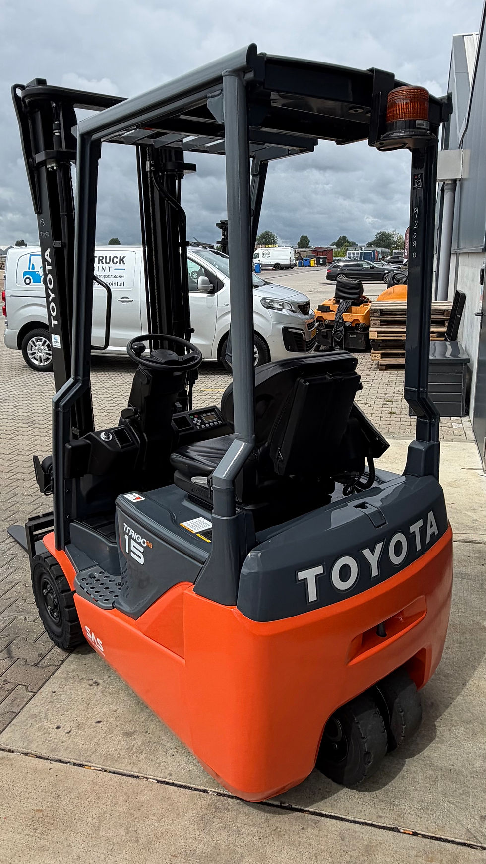 Thumbnail: Toyota 8FBE15T 1500kg 3.7 meter hefhoogte 2018