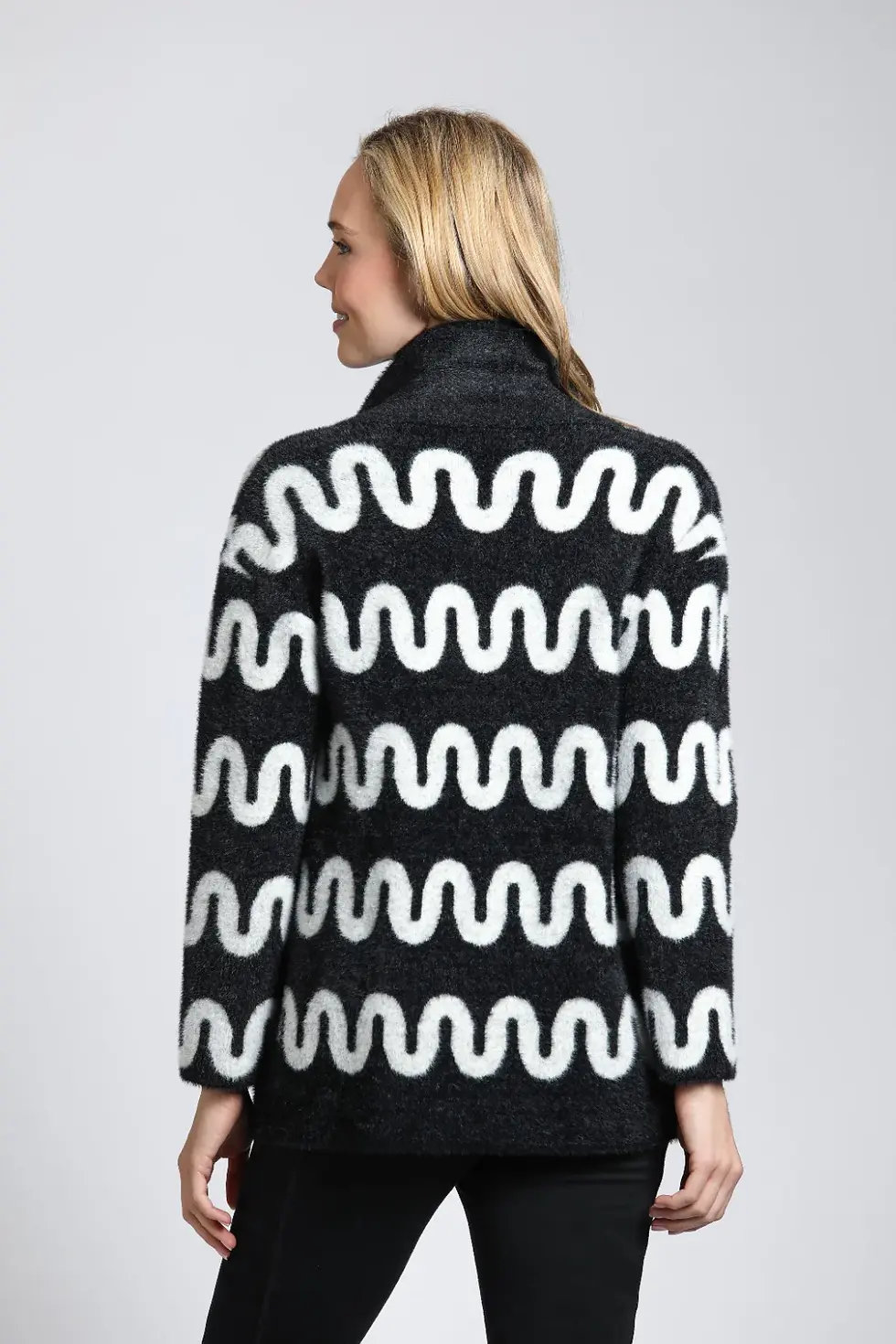 Thumbnail: APNY Squiggle Lines Cozy Coat