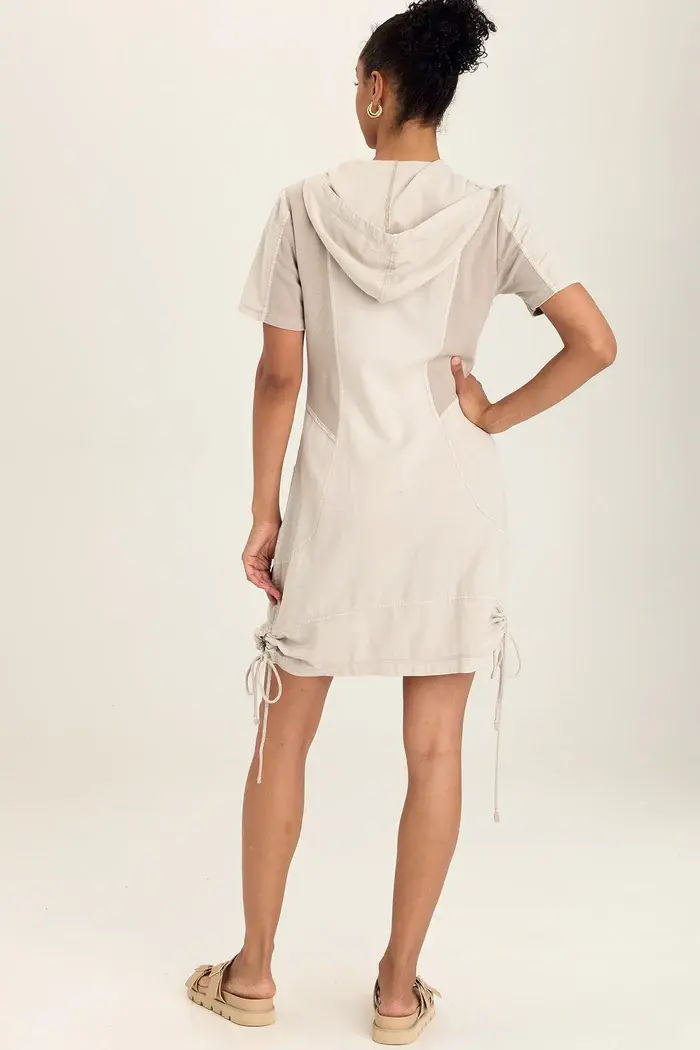Thumbnail: Wearables Linen Lenchen Jacket Dress in Ripple