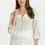 Thumbnail: Wearables Porter Blouse in Caravel Wash Meadow