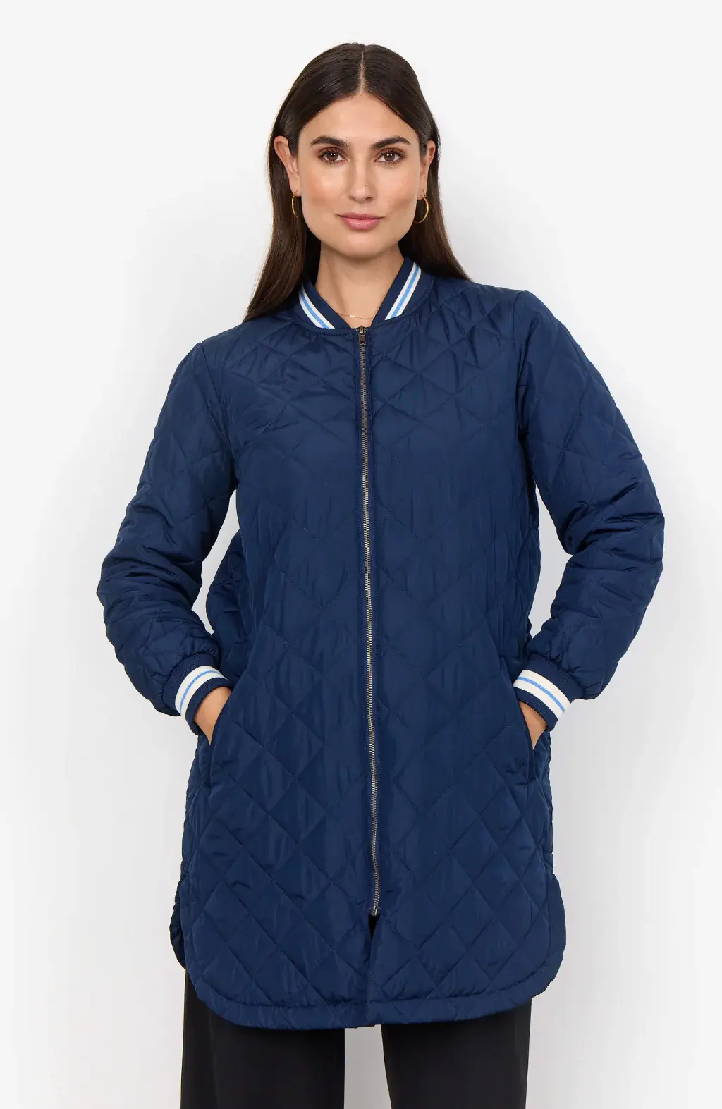 Soya Concept Fenya 70 Jacket in Blue Iris