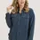 Thumbnail: Wearables Twill Smithson Button-Up Blouse in Sea Port