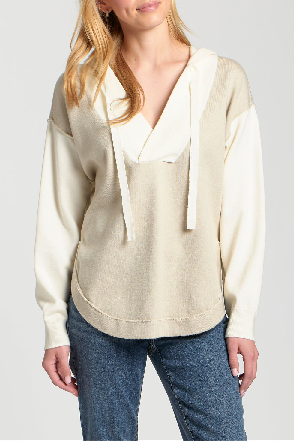 APNY Hooded Sweatshirt in Oatmeal