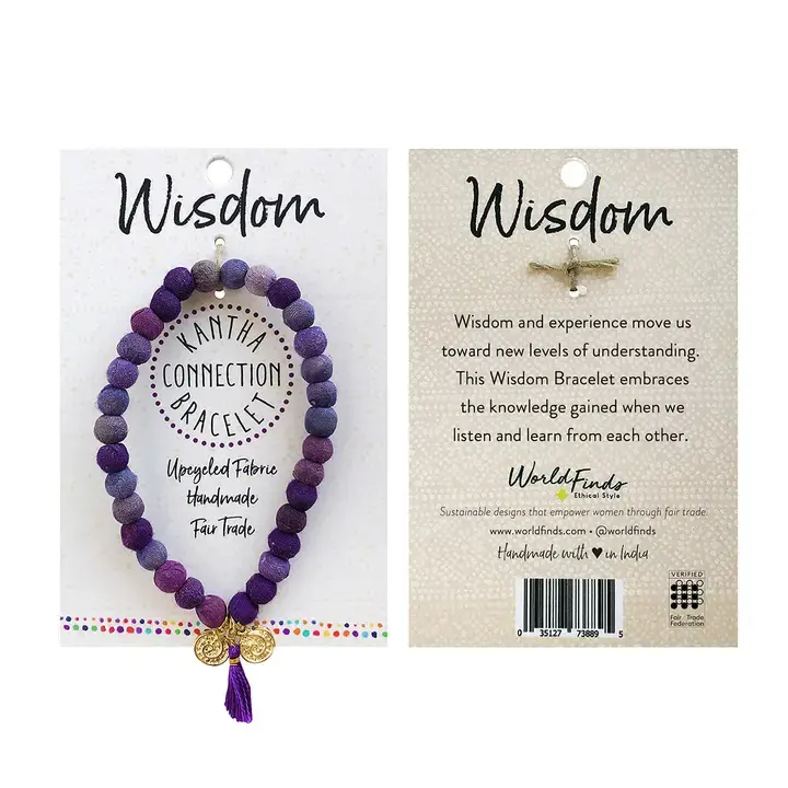 Wisdom - Kantha Connection Bracelet