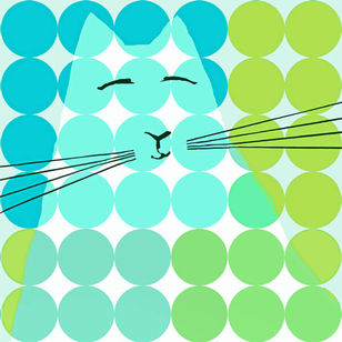0139 - Spot is Hot - Whiskers square - blue green - kathryn kramer waters.jpg