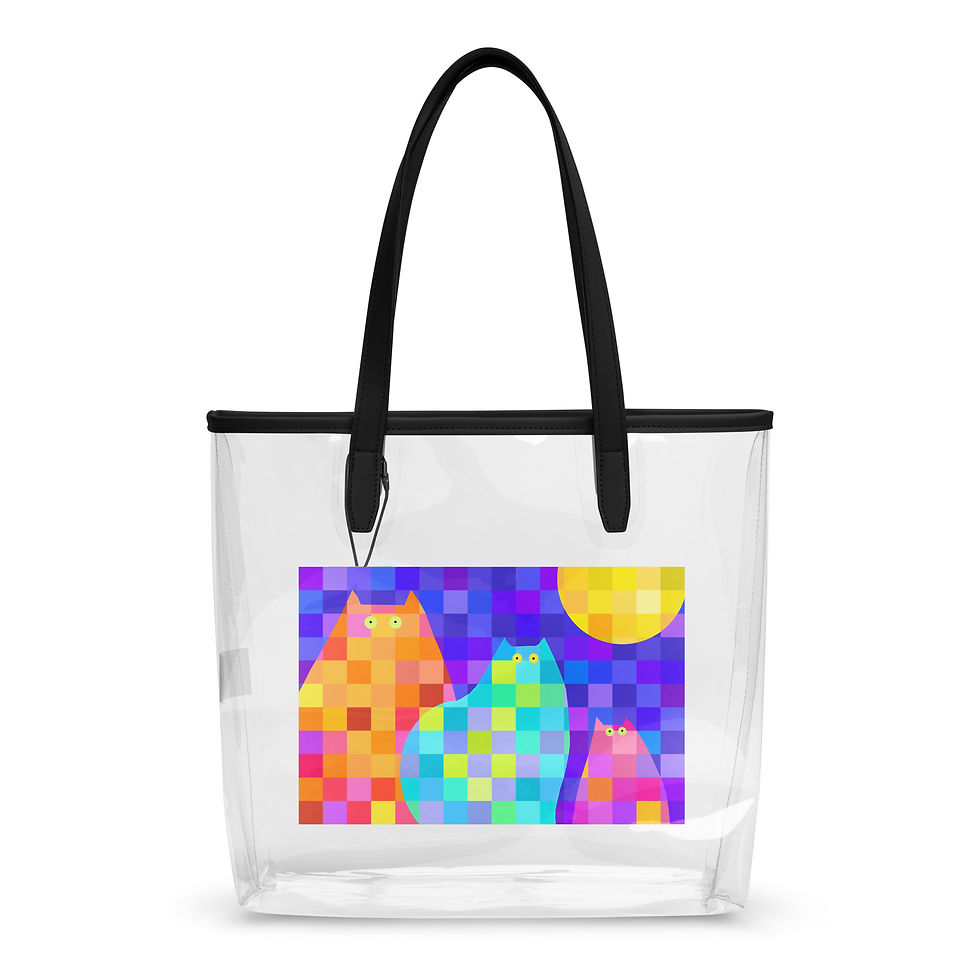 Thumbnail: Squaredance | Clear Tote