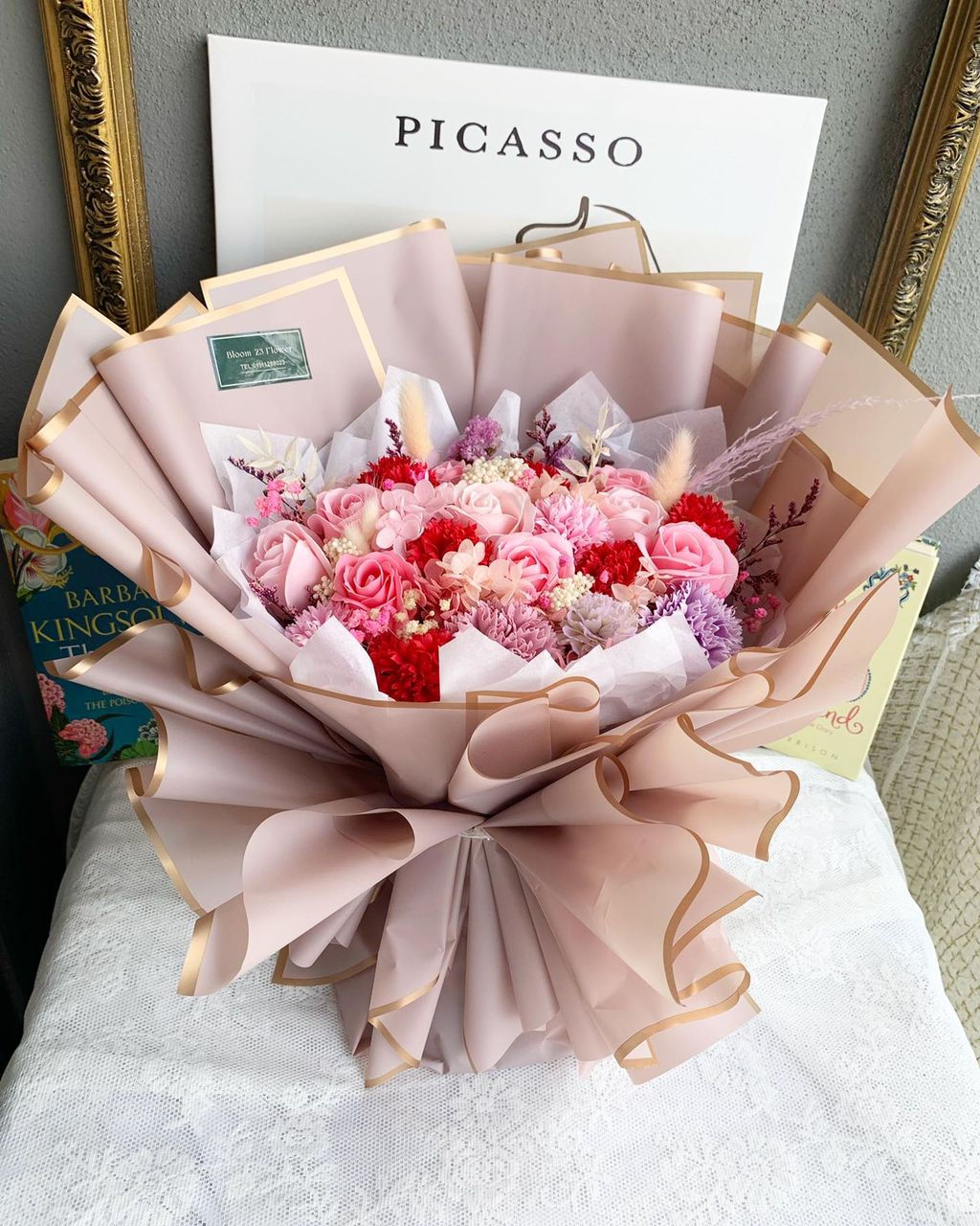 Clara Soap Flower Bouquet127