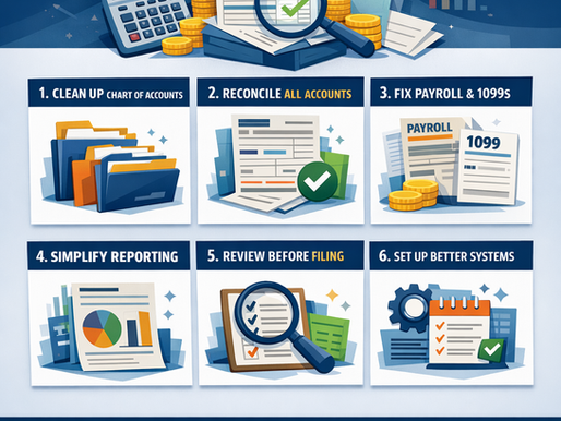 A Step-by-Step Approach to Decluttering Your Accounts, Simplifying Reporting, and Avoiding Costly Tax Filing Errors