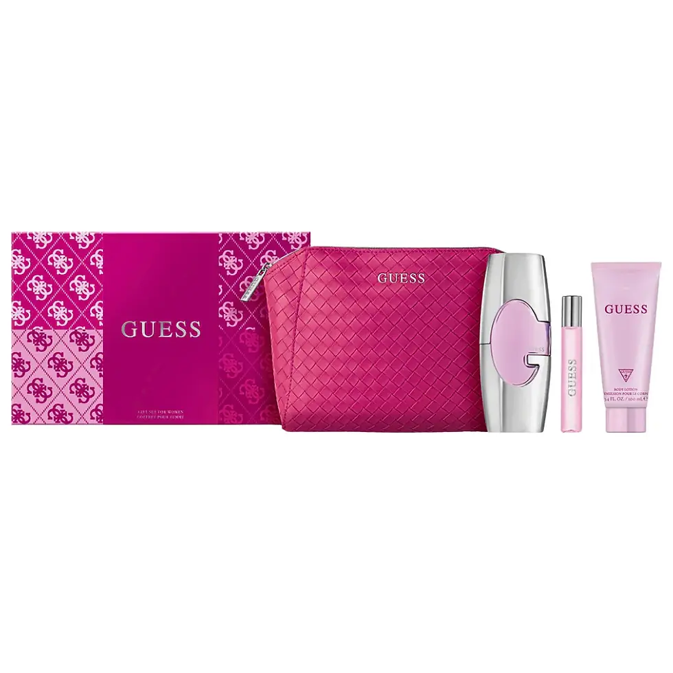 SET GUESS 100ML/ 15ML/ 100ML BODY LOTION 