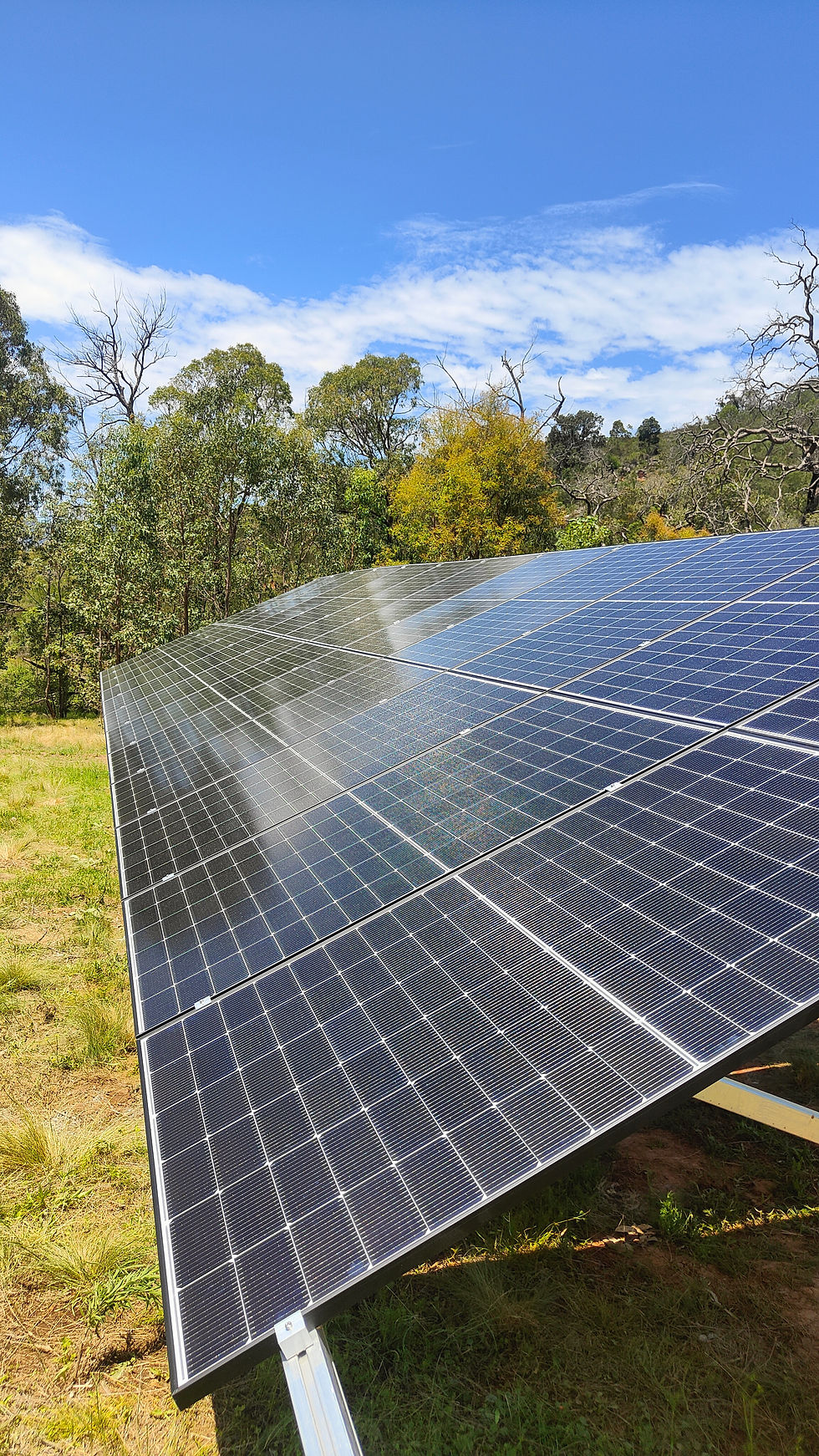 Ground mount solar array