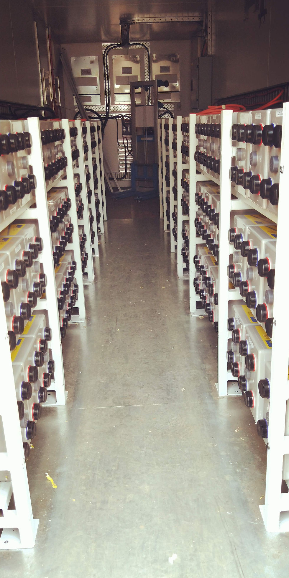 jvc energy utility scale battery bank in remote Australia