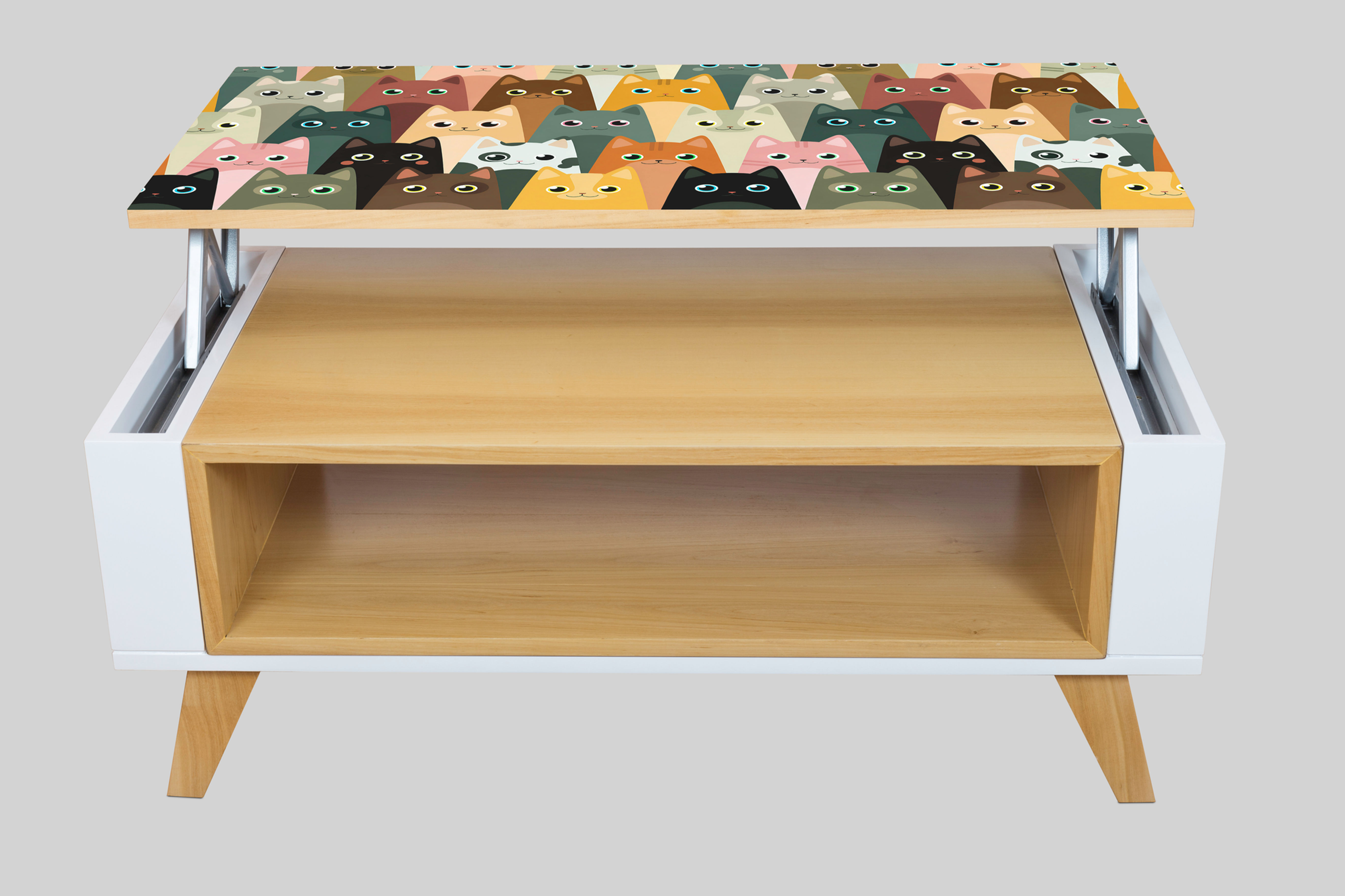 Mesa Ratona Gatitos