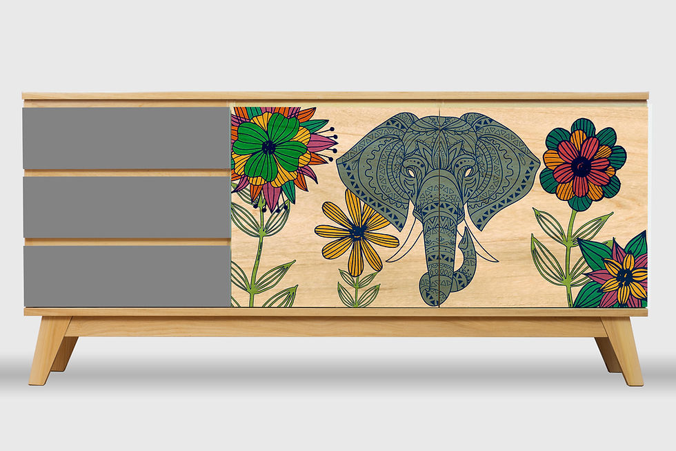 Miniatura: Cómoda Elefante