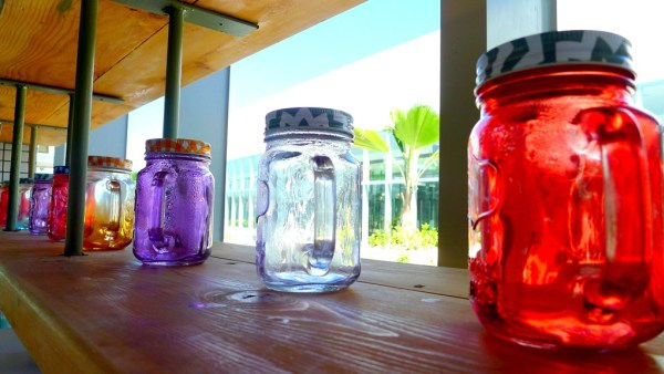 Colorful Jar Decors
