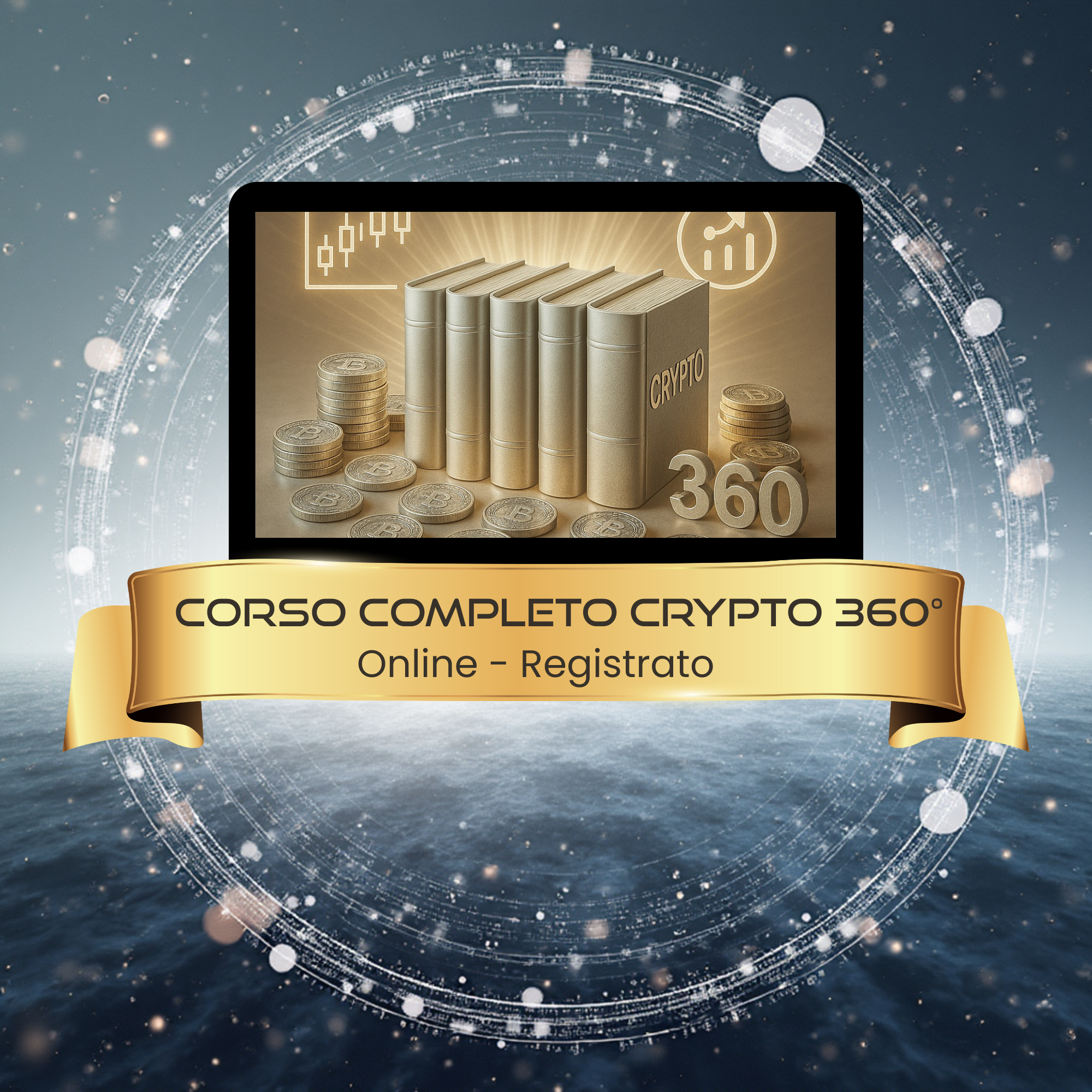 Corso COMPLETO Crypto 360° On-Line+ Bonus