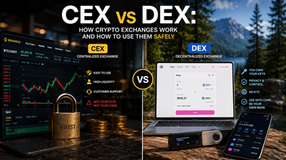 CEX vs DEX: How Crypto Exchanges Work and How to Use Them Safely