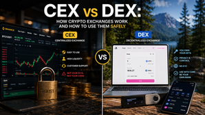 CEX vs DEX: How Crypto Exchanges Work and How to Use Them Safely