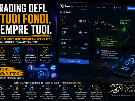 Puoi fare trading senza mai consegnare i tuoi fondi a nessuno. Ecco come, passo dopo passo