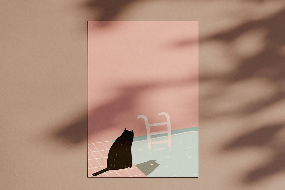 Thumbnail: CAT AT THE POOL