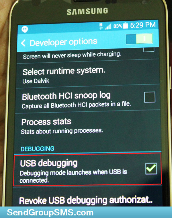USB debugging mode Samsung Galaxy S5 (7).jpg