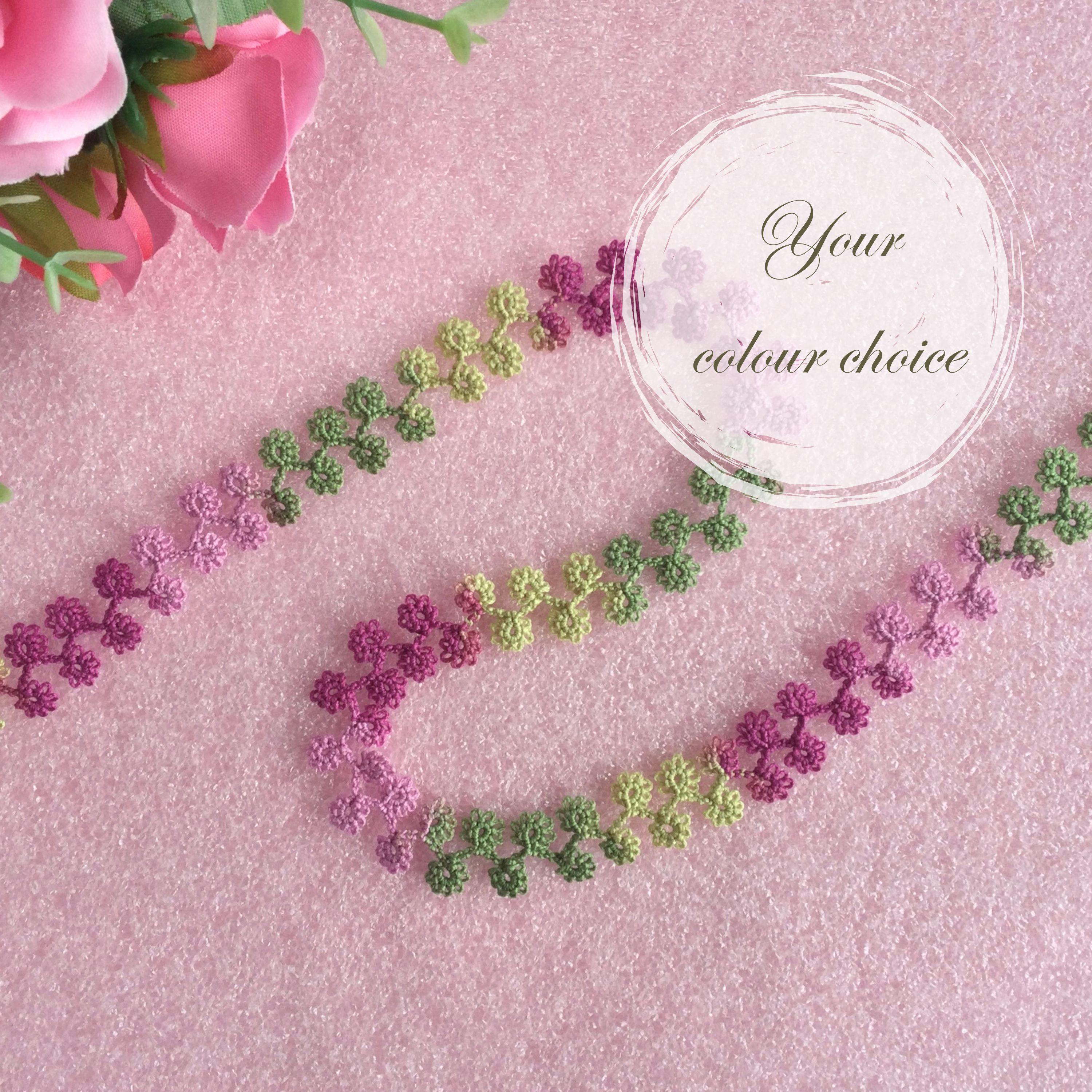 'Petal' Custom Handmade Lace Trim
