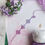 Thumbnail: 'Emma' Purples and White Tatted Lace Bookmark
