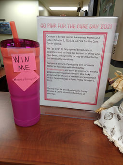 Image of prize cup and rules sheet