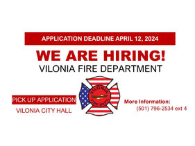 Now Hiring - Fire Chief
