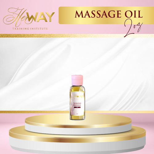 2oz Scented Massage Oil Herway Beauty
