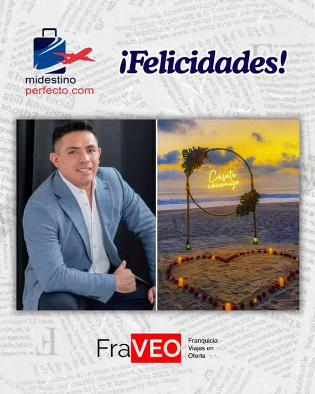 Eduardo Malváez y FraVEO: una historia que impulsa el turismo de romance en México