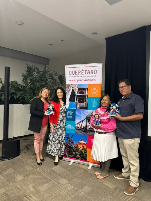 VivemásViajandoByFraveo presente en el evento de presentación del destino Querétaro.