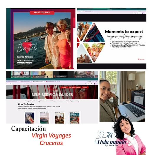 HolaMundoByFraveo participó en capacitación de Virgin Voyages Cruises