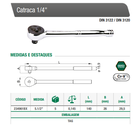 Miniatura: Catracas - Tamanhos Variados